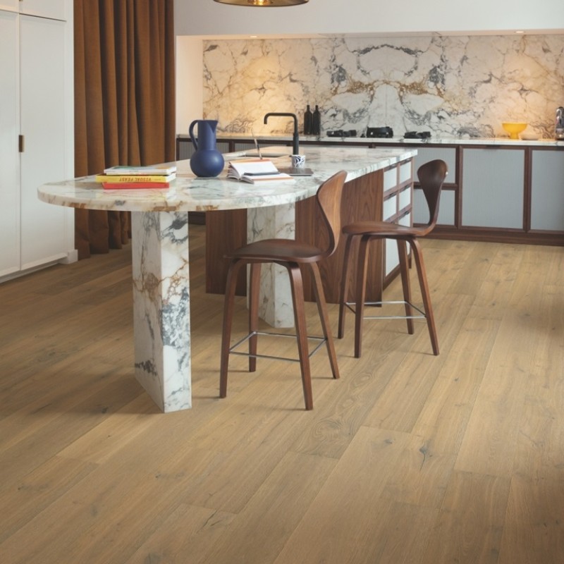 QuickStep Cascada Mustard Oak CASC6031 Engineered Wood Flooring waterproof